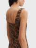 Samsoe Samsoe Casja Mini Dress - Tiger - Thumbnail 4