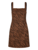 Samsoe Samsoe Casja Mini Dress - Tiger - Thumbnail 6