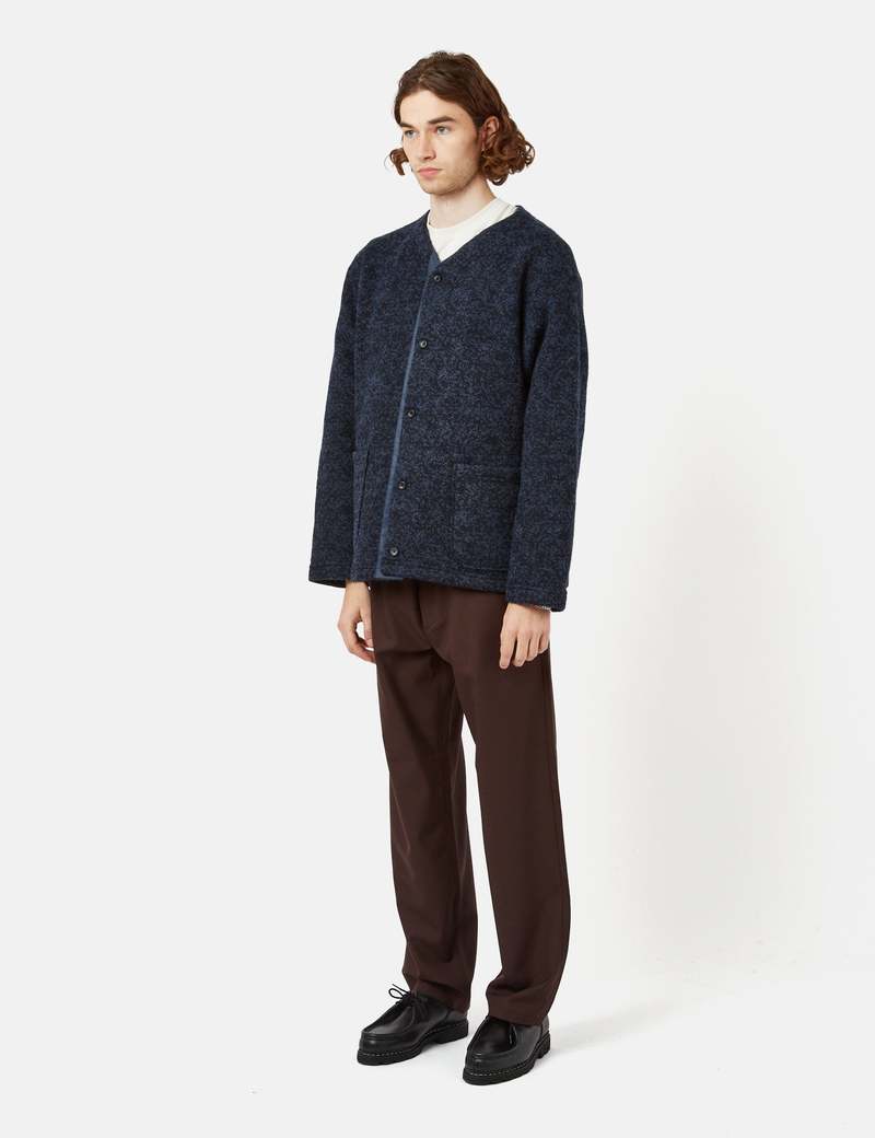 トップス ENGINEERED GARMENTS Knit Cardigan Engineered Garments Knit Cardigan, Grey – Glasswing