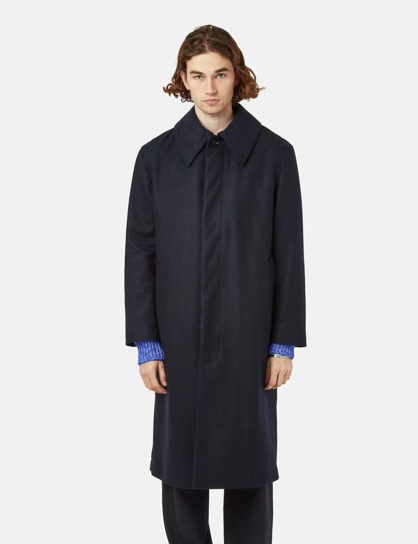 Sunflower Winter Coat - Dark Navy | Garmentory