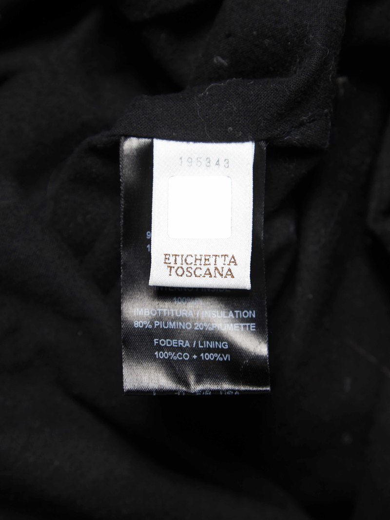 Pre-Loved] Masnada M Black Zipped Etichetta Toscana Jacket - Black 