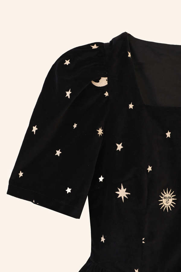 MEADOWS Caster Dress - Black