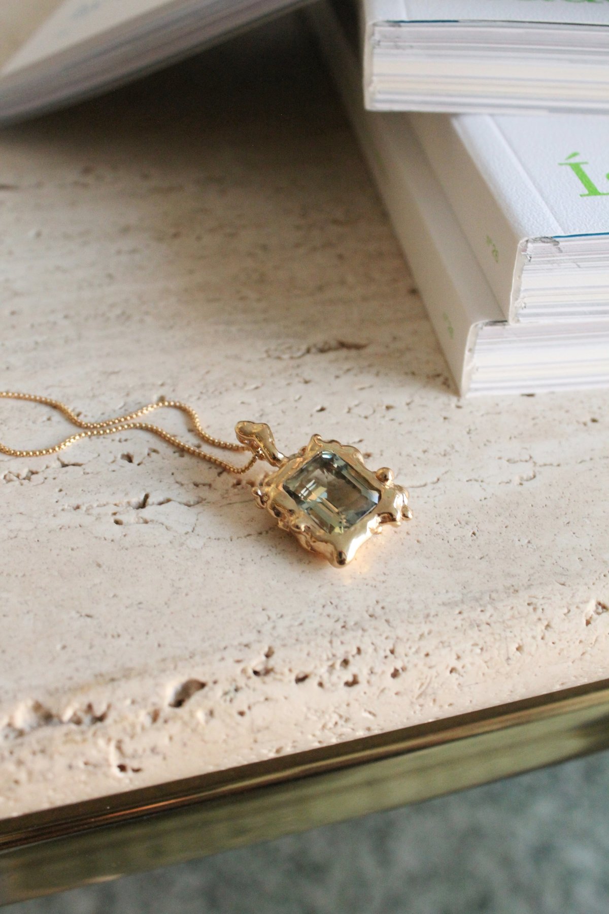 Faris Cornice Necklace Faris Grand Collar Silver