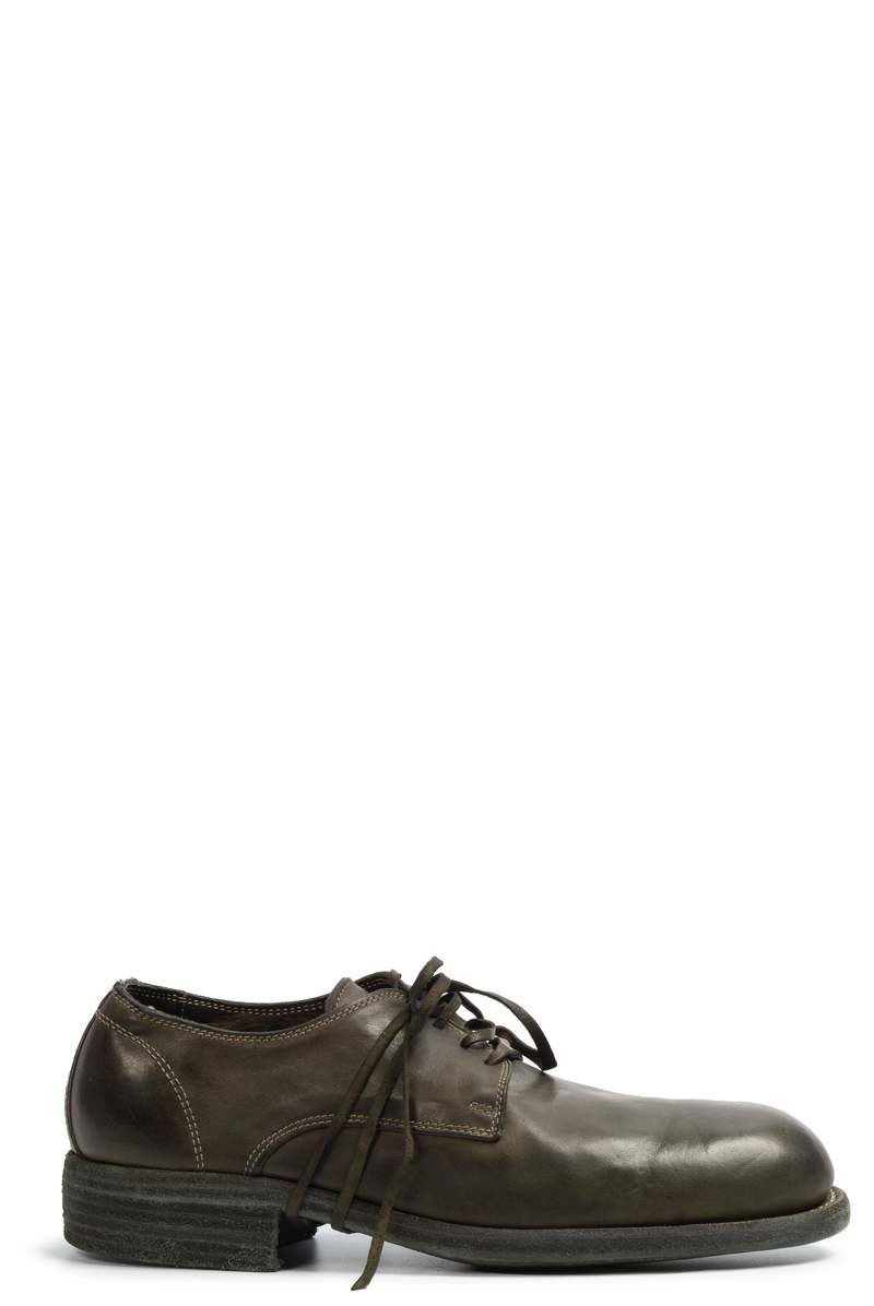【古屋】GUIDI 992 DERBY SHOES Guidi 992 Black Derby Shoes Size: 39 /24-24.5cm/ Condition