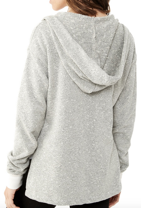 Alternative Apparel Drifter Textured Hoodie | Pepper Alternative Apparel Drifter Textured Hoodie | Pepper