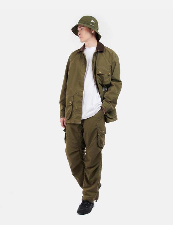 Barbour x And Wander Pivot Jacket - Olive Green | Garmentory