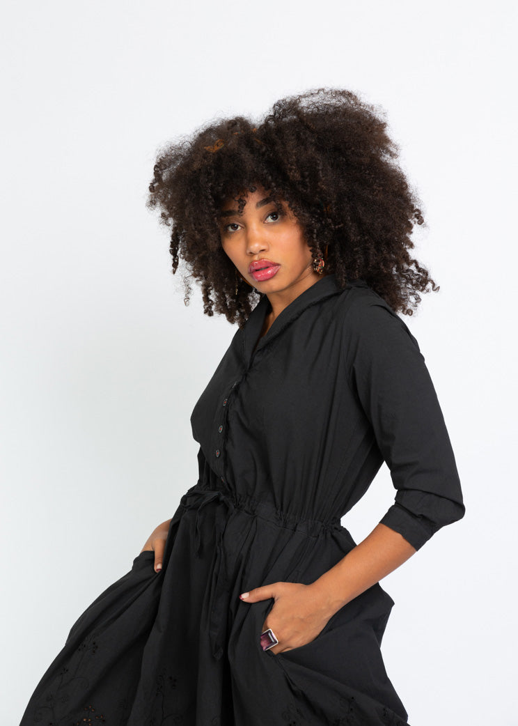 H+ Hannoh Wessel Hannoh Dorotea Dress - Black | Garmentory