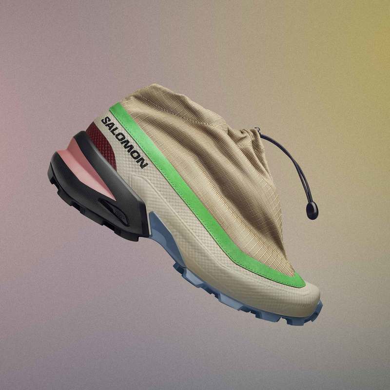 靴 MM6 x Salomon Cross Low \"Light Green\" MM6 Maison Margiela - MM6 X Salomon Cross Low | HBX