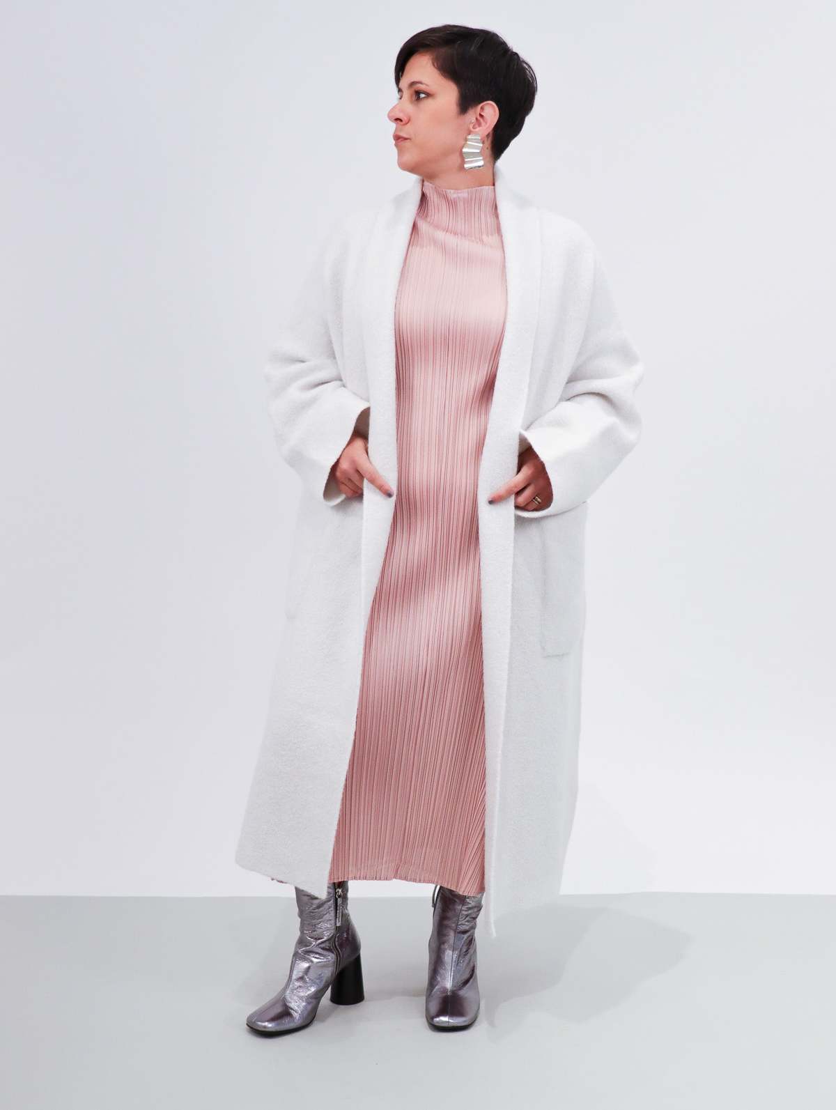Pleats Please by Issey Miyake November Monthly Color Dress - Pink