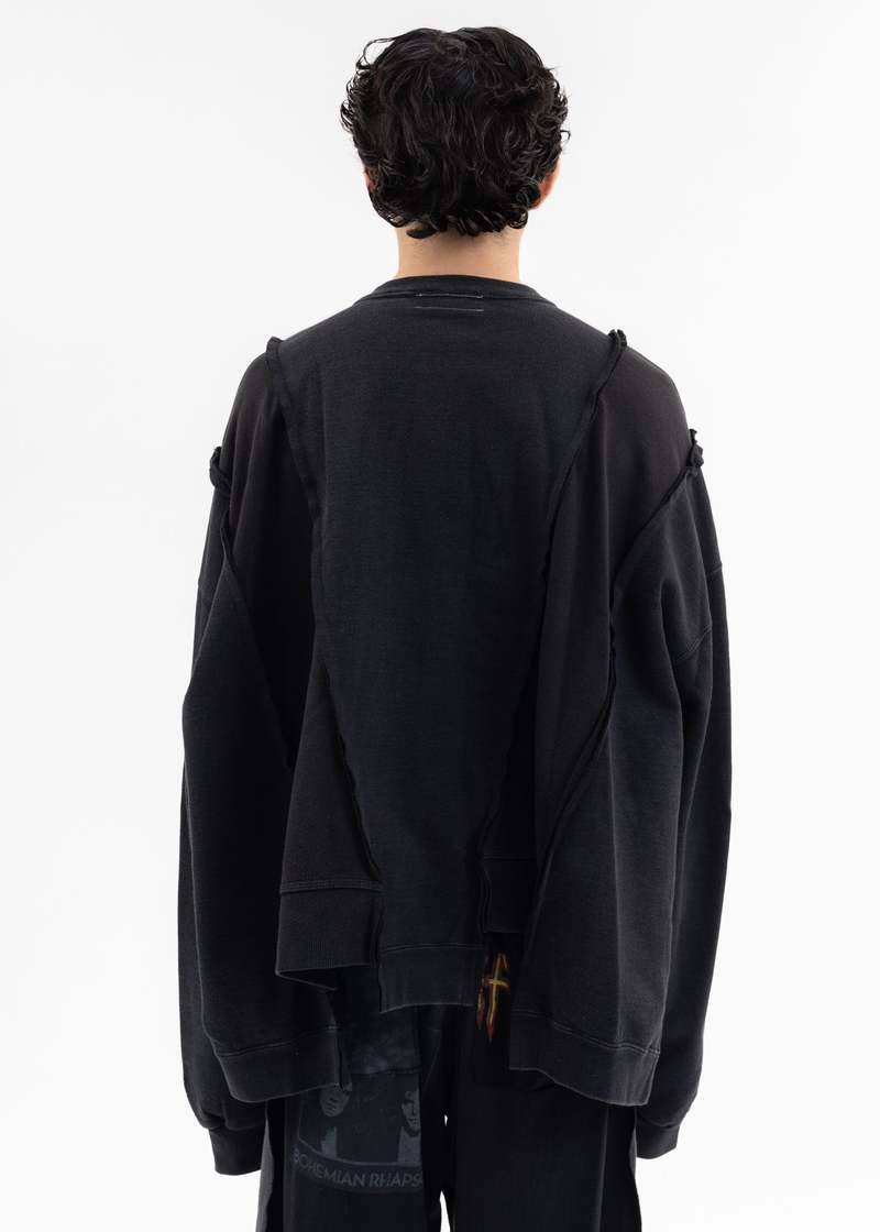 DISCOVERED Black Wide Champ Sweat -Style F | Garmentory