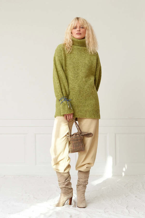 Saks Potts Camilla Sweater - Perfect Pear | Garmentory
