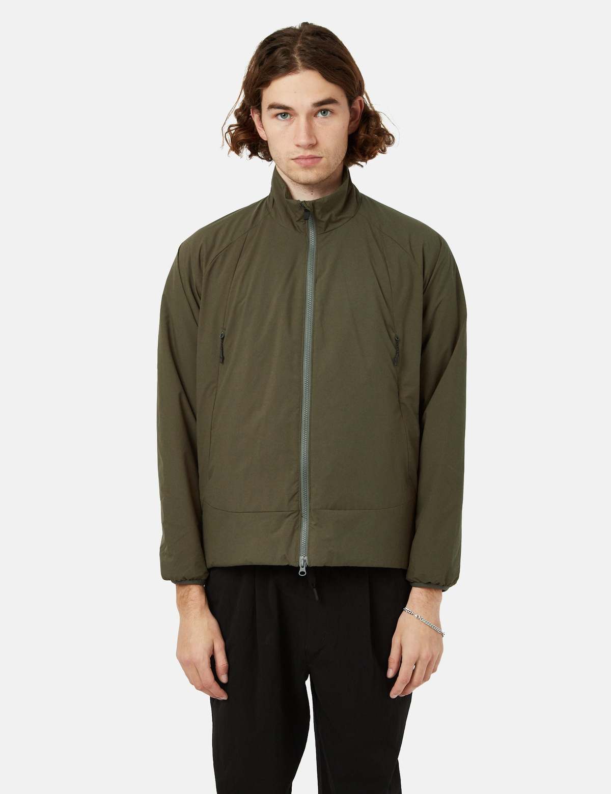 Snow Peak 2L Octa Jacket - Olive Green | Garmentory