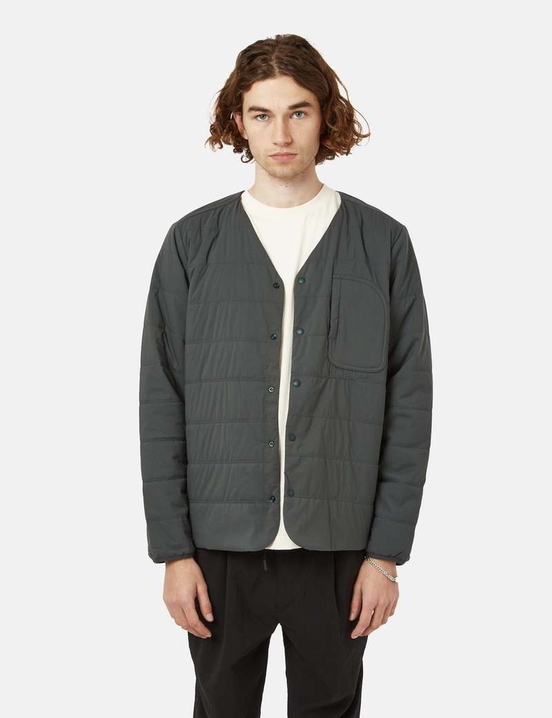 Snow Peak Flexible Insulated Cardigan - Forest Green | Garmentory