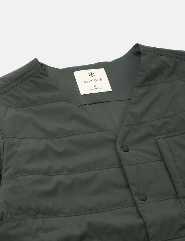 Snow Peak Flexible Insulated Cardigan - Forest Green | Garmentory