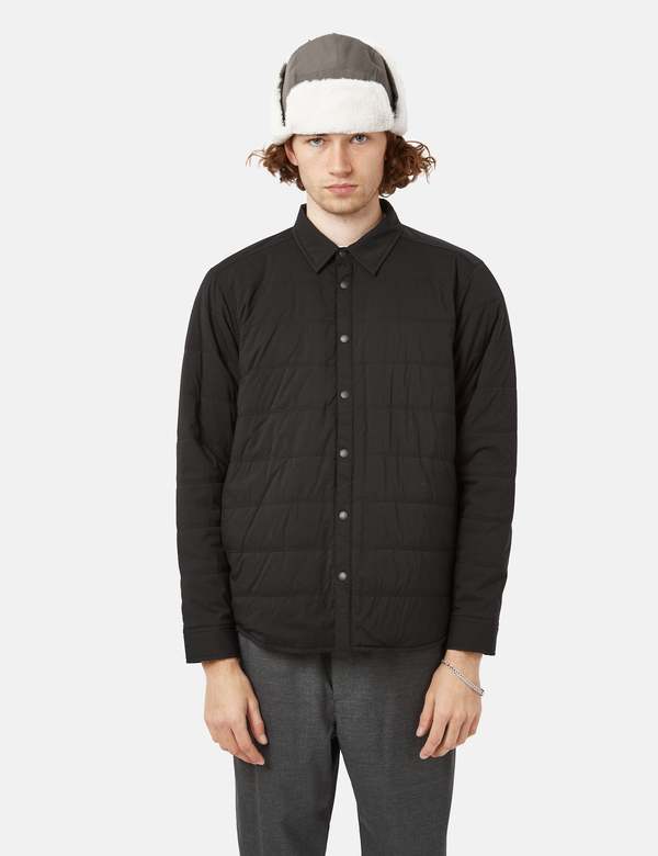 Snow Peak Flexible Insulated Shirt - Black | Garmentory