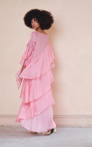 Aurora Vestita Medusa Rosewater Dress Aurora Vestita Medusa Rosewater Dress