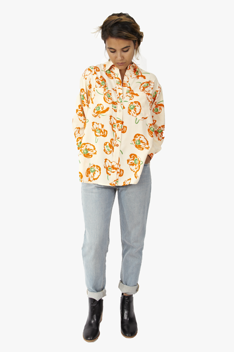 Carleen Big Shirt Poppy Carleen Big Shirt Poppy