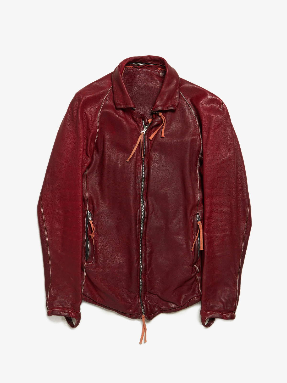 Pre-Loved] Boris Bidjan Saberi M Garment Dyed Hand Stitched Hooded 