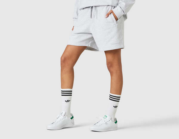 Unisex adidas Originals x Pharrell Williams Basics Shorts - Light Grey  Heather | Garmentory