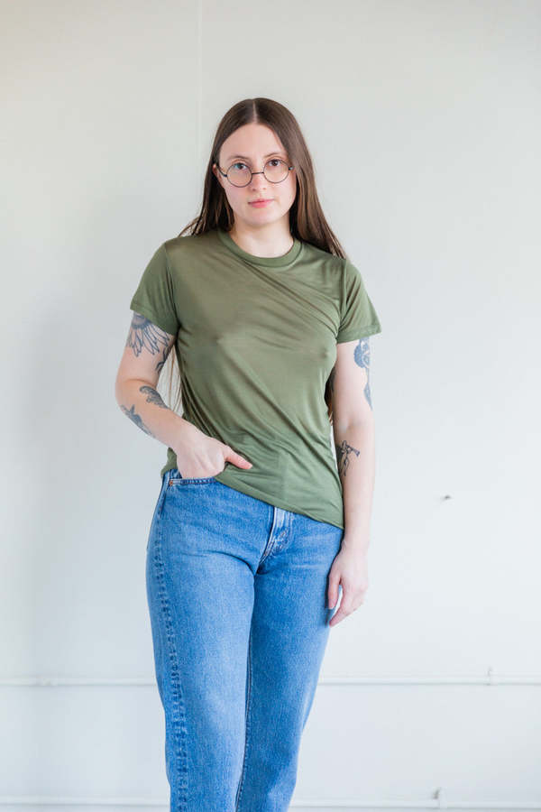 Baserange Tee Shirt - Green | Garmentory