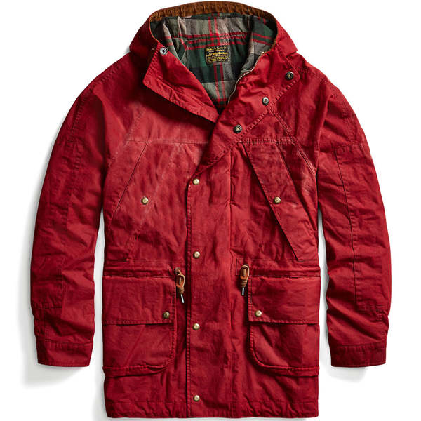 Polo Ralph Lauren Cotton-Coated Oil Cloth Goodleigh Jacket