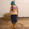 Kids  Tia Cibani Child Ellsworth Abstract Pullover Sweater -  Blackberry - Thumbnail 5