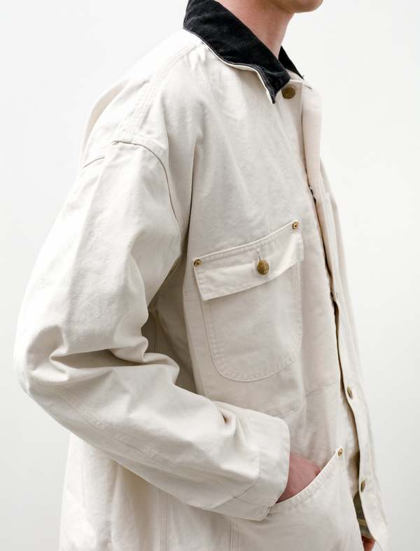 Orslow Loose Fit Oxford Coverall - Ecru | Garmentory
