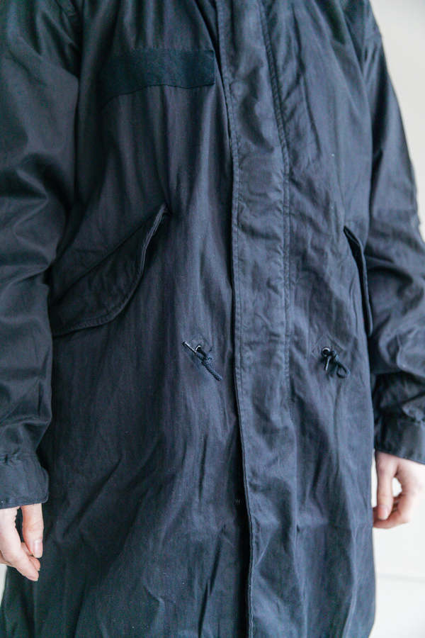 Orslow M-65 FISHTAIL COAT - BLACK | Garmentory