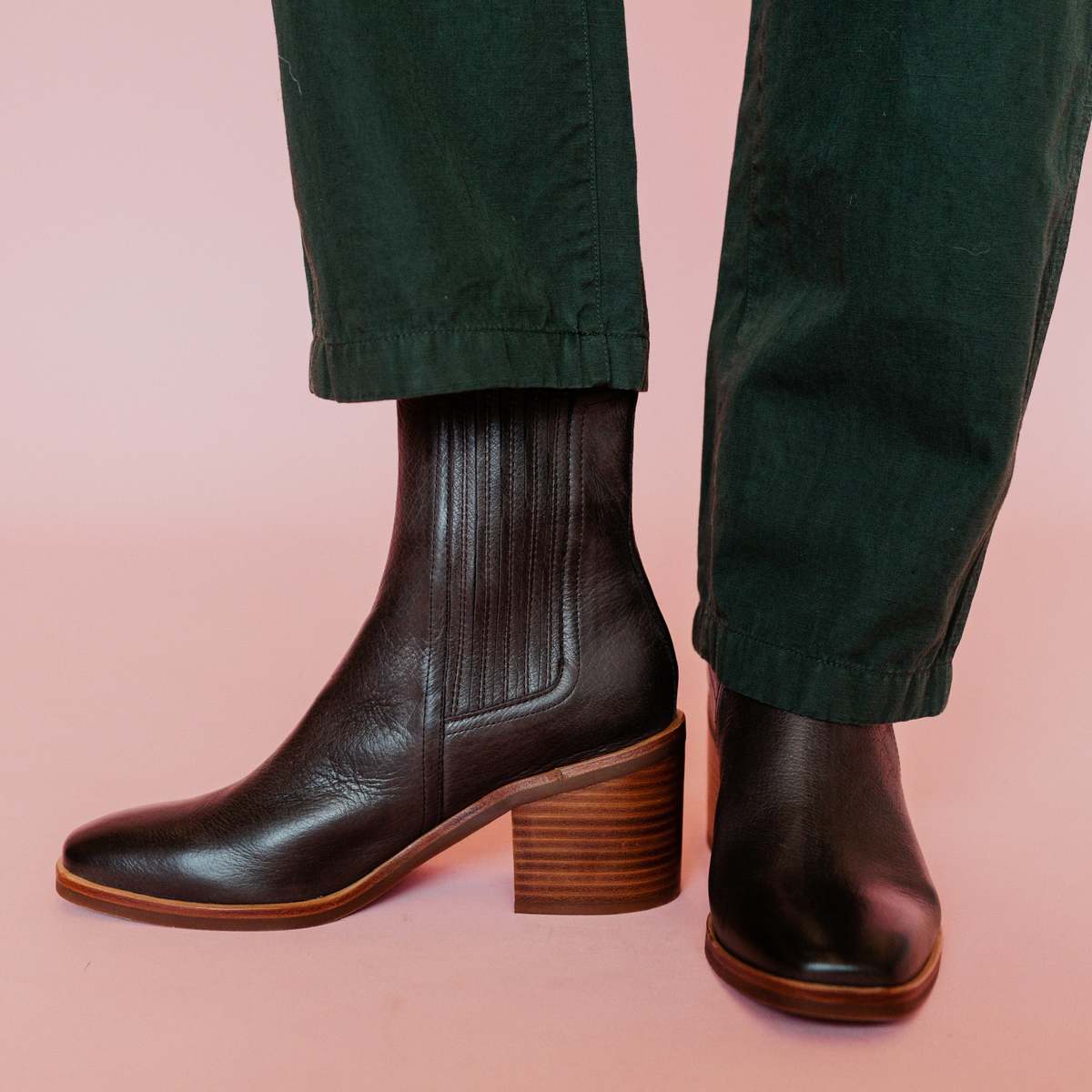 Silent D Naydo Boots Dark Brown Garmentory