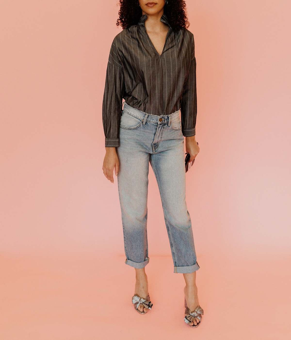 The Great. The Slouch Taper Jean Skyline Wash Garmentory