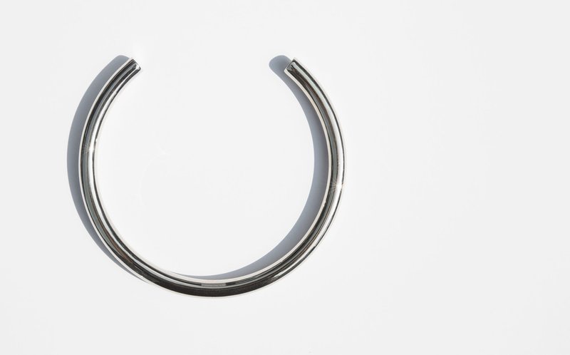 アクセサリー SASKIA DIEZ WIRE BOLD NECKPIECE Saskia Diez Silver Bold Neckpiece | Garmentory