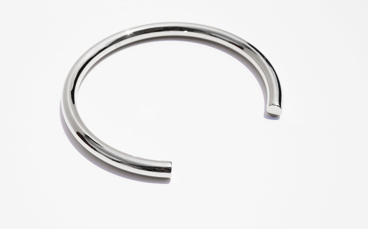 アクセサリー SASKIA DIEZ WIRE BOLD NECKPIECE Saskia Diez Silver Bold Neckpiece | Garmentory