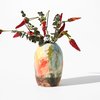 Shino Takeda Ceramic Painted Ceramic Vase - Thumbnail 1