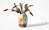 Shino Takeda Ceramic Painted Ceramic Vase - Thumbnail 6