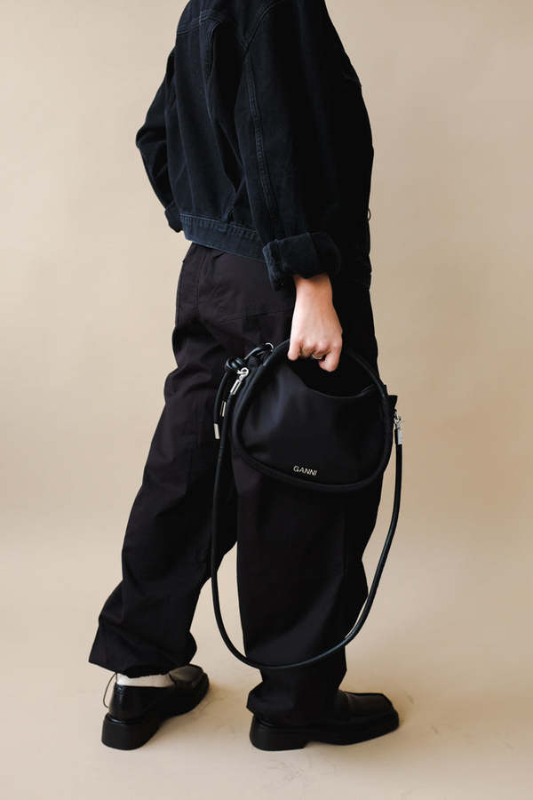 Pipe & Row ALI CARGO PANTS - Black