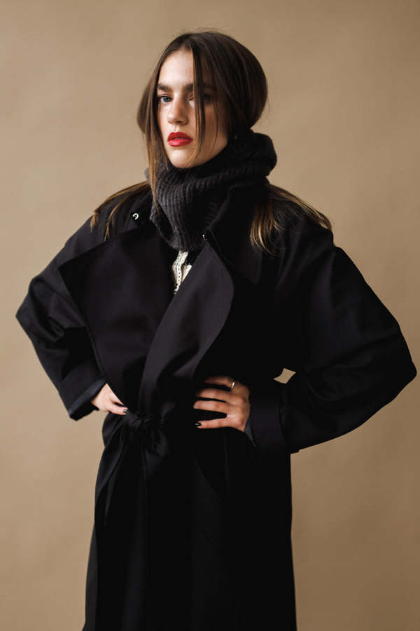 Just Female CLEVER TRENCHCOAT - midnight navy blue | Garmentory