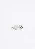 DEPARTMENT Silver and Rhinestone Hearts Ring - Thumbnail 5