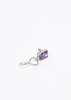 DEPARTMENT Silver Infinity And Purple Stone Earring - Silver - Thumbnail 3