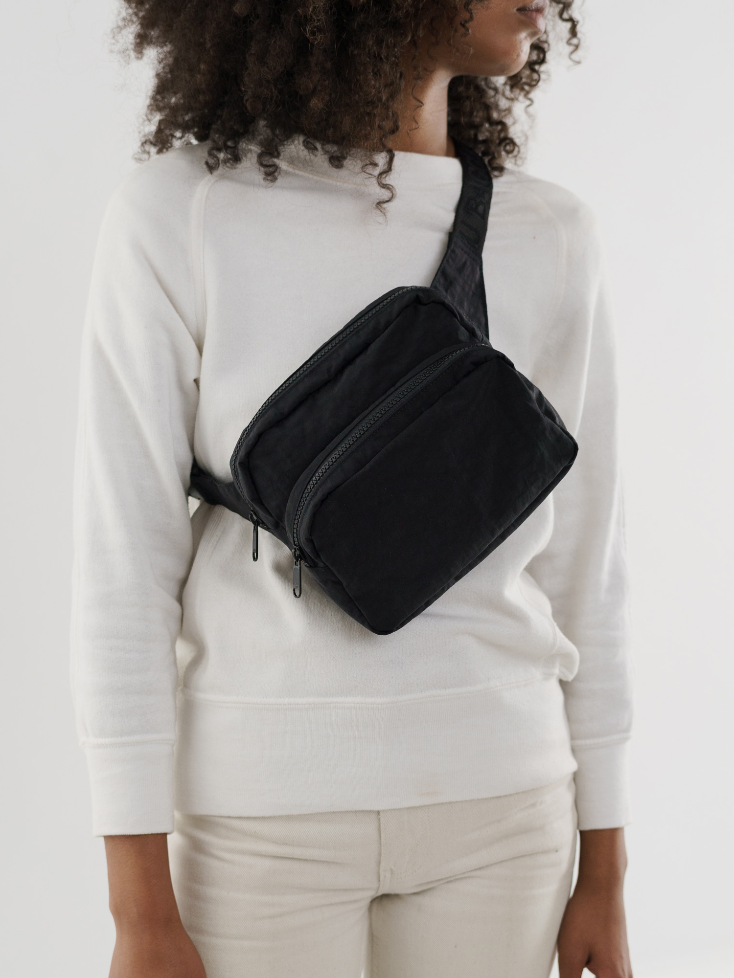BAGGU Fanny Pack Black Garmentory