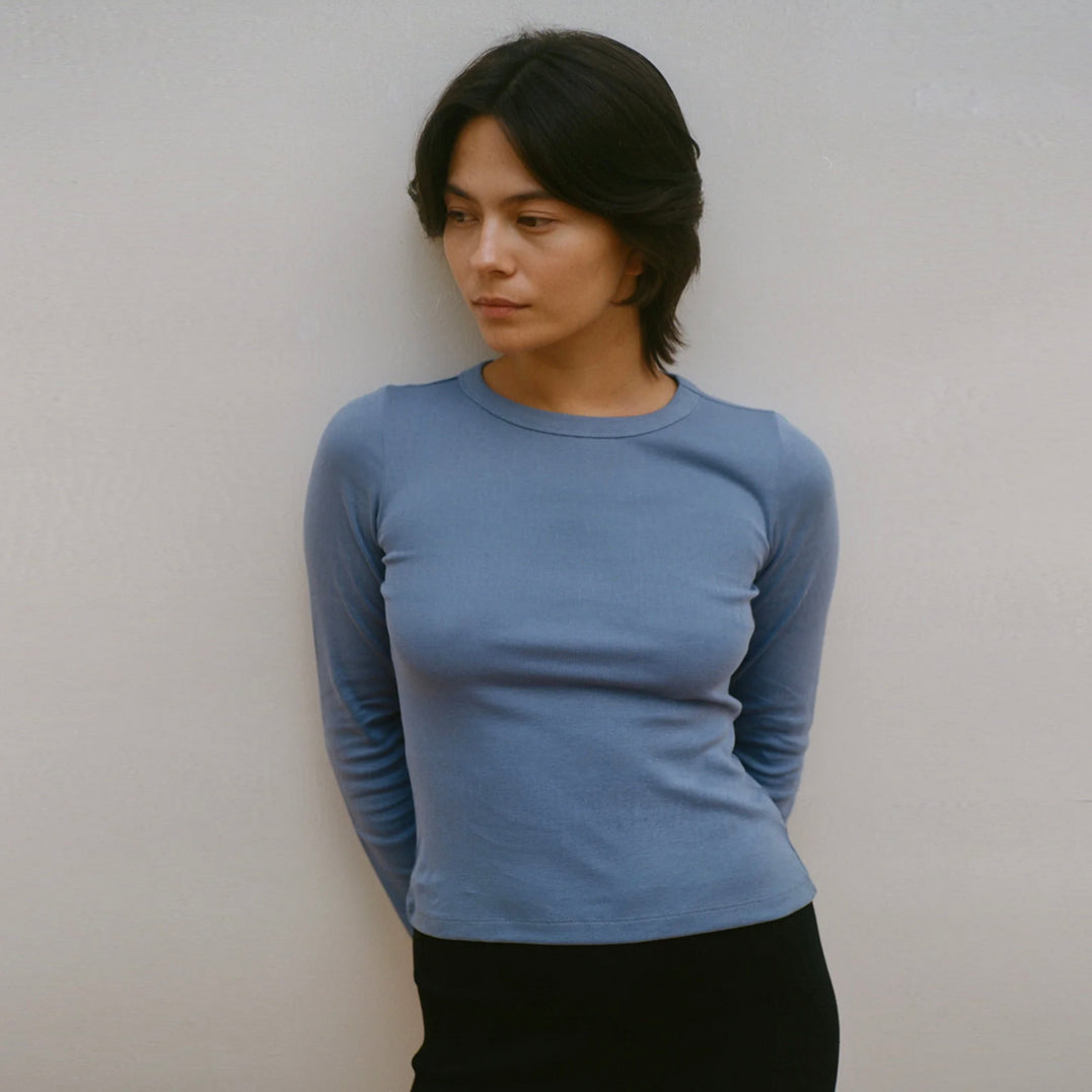 FLORE FLORE JESS LONGSLEEVE ブラック3087 Tende Longsleeve