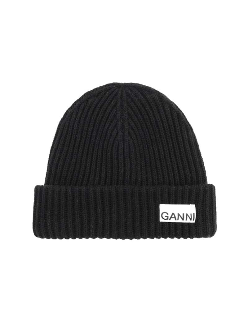 ganni beanie