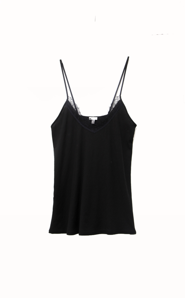Skin Lace Cami Black Garmentory