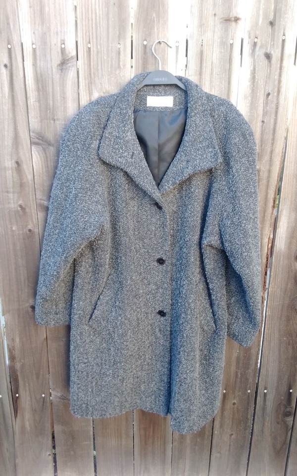 Sandro grey coat hotsell
