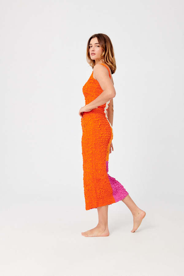 HOT ! Hoffman Sloan Dress Mara Hoffman Orange Dress Mara Hoffman Sloan Dress  Garmentory