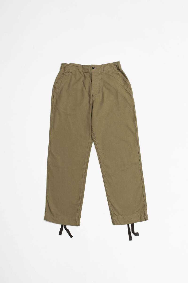 Relaxed Pull On Cotton-Silk Trouser – La Garçonne