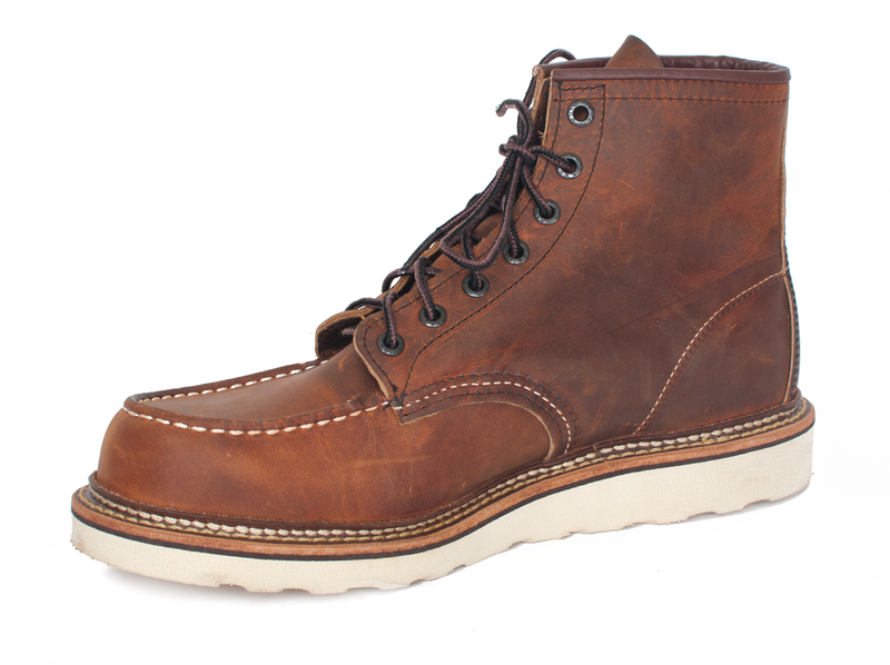 靴 Redwing 1907 1907 Classic Moc Toe Copper Rough & Tough – Red Wing Amsterdam