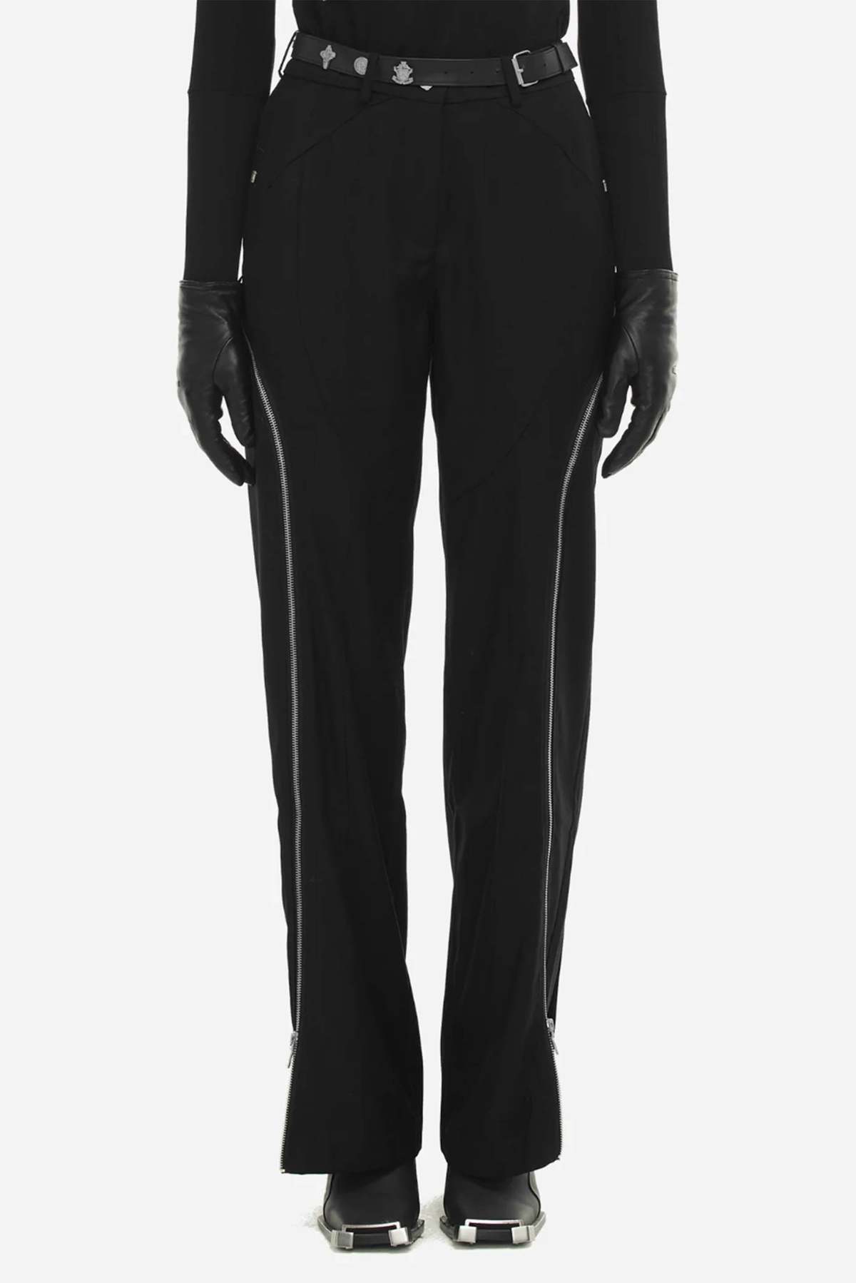 C2H4 Arc Streamline Zipped Tailoring Trousers - Black - Image 1 of 4