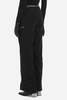 C2H4 Arc Streamline Zipped Tailoring Trousers - Black - Thumbnail 3