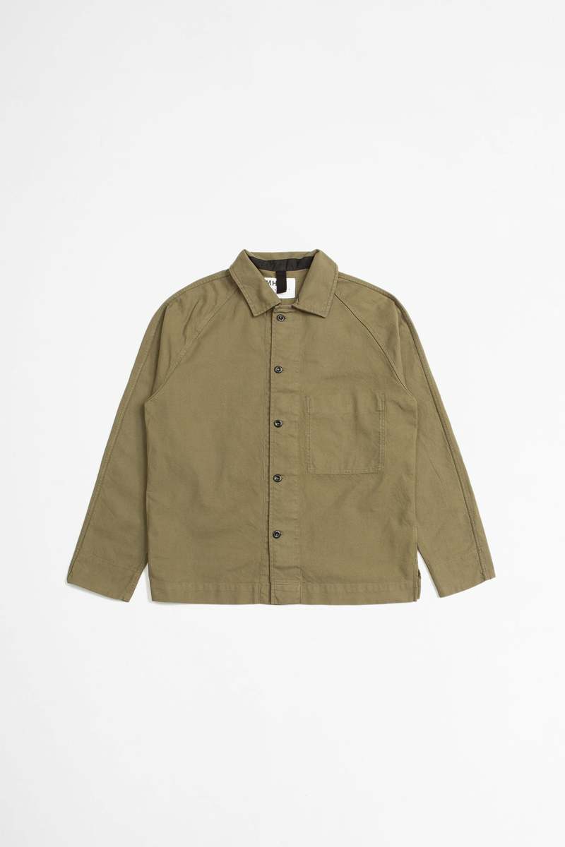 ■美品近年MARGARETHOWELL REFINED COTTON SHIRT COTTON SILK STRIPE SHIRT | MARGARET HOWELL（マーガレット