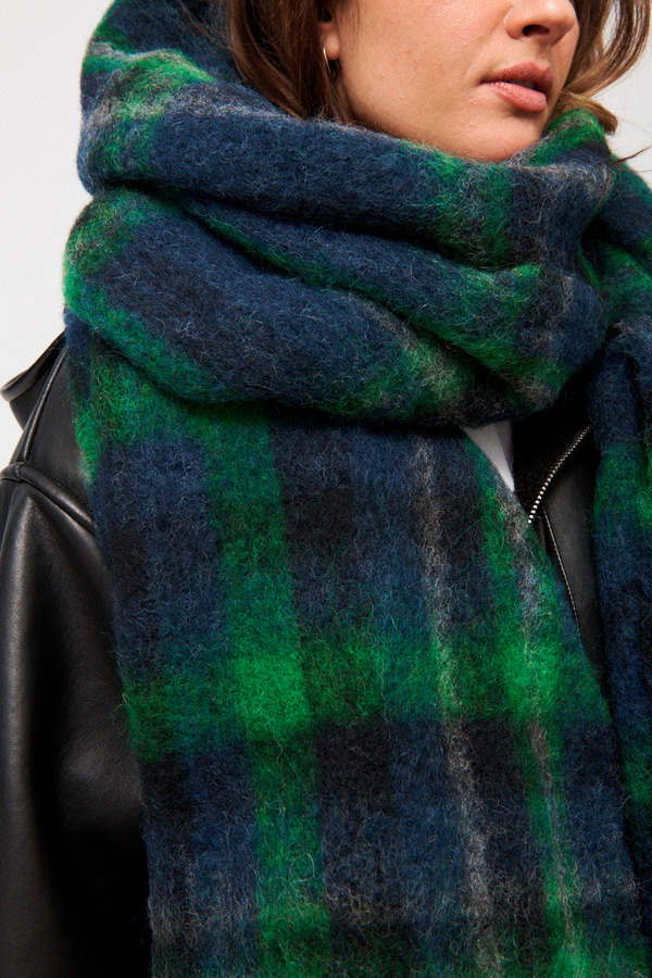 Rachel Comey Aluna Scarf - Navy Multi